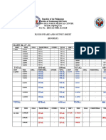 DATE 04, 27, 21: Fluid Intake and Output Sheet (Hourly)