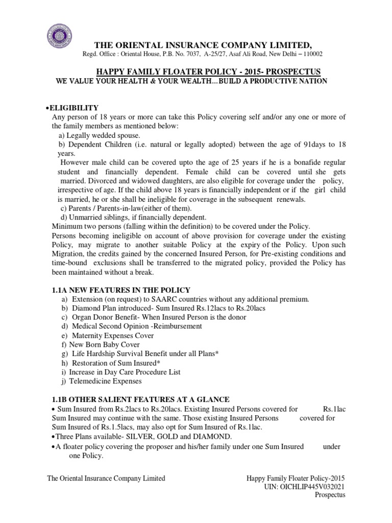 HFFP-2015 Revised Prospectus | PDF | Myocardial Infarction | Hospital