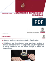 Auditoría, Fiscalización e Inspección de Seguridad