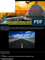 Asphalt Technology: Construction Materials& Testing