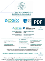 Resultados Índice de Competitividad Turística Regional Colombia - COTELCO