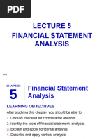 Lecture 5 - Financial Statement Analysis