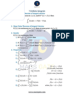 Definite Integrals and Trigonometric Functions