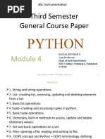 Python Module 4