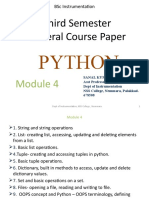 Python Module 4
