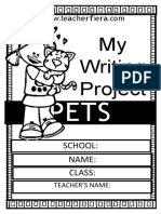 Writing Project Pets