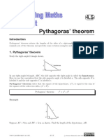 4.5 Pythagoras' Theorem: Hypotenuse