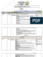 Republic of the Philippines Department of Education Weekly Home Learning Plan