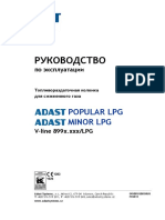 Manual Adast Popular Minor Lpg