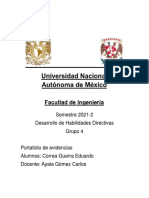 Portada Portafolio de Evidencias