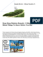 Deep Sleep Diabetes Remedy Review The Tea Ingredientshgheskoauv