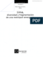 Vega Centeno - Lima Diversidad y Fragmentacion