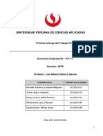 Primera Entrega Trabajo Final - Eco Empresarial