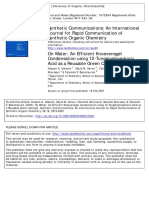 Synthetic Communications: An International Journal For Rapid Communication of Synthetic Organic Chemistry