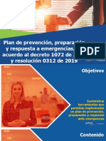 Presentación Plan de Prevención, Preparación y Respuesta A Emergencias