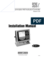 Installation Manual: Programmable HMI Indicator/Controller