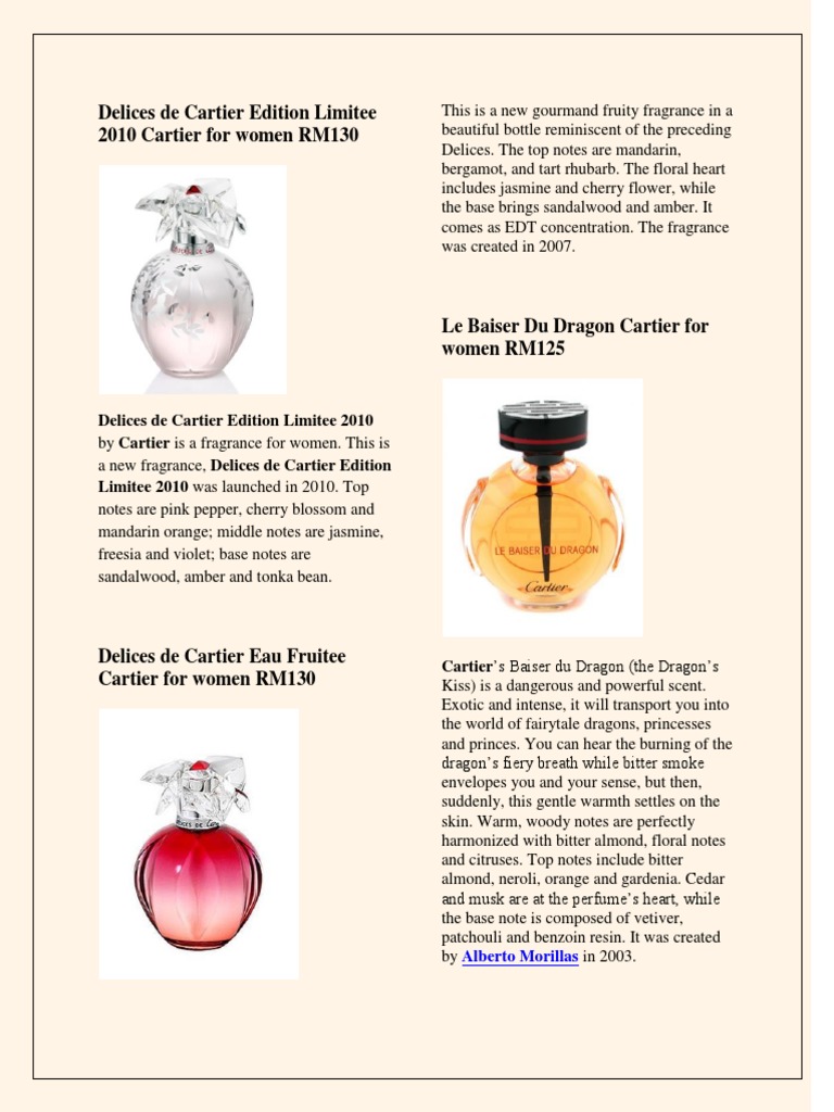 Katalog Perfume Pdf Perfume Perfumery
