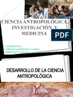 Ciencia Antropologica, Investigación y Medicina