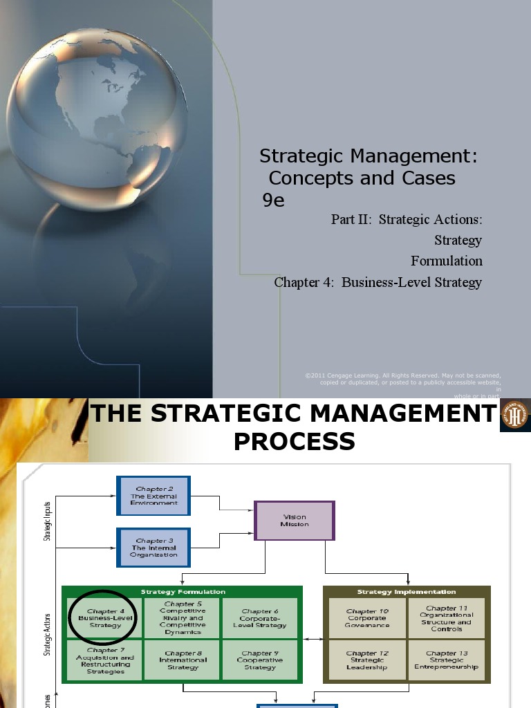 Strategic Management: Concepts and Cases 9e | PDF | Competitive ...