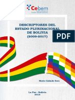 Descriptores Estado Plurinacional Bolivia