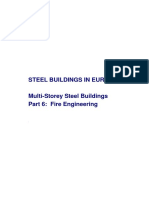 STEEL BUILDINGS in EUROPE Multi-Storey Steel Buildings Part 6 Fire Engineering