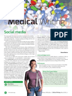 Leveraging social media for medical writers