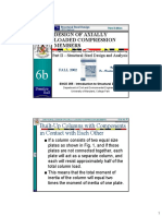 Design of Axially Loaded Compression Members: Built-Up Columns With Components in Contact With Each Other