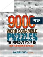 9000 Word Scramble Puzzles To Improve Your IQ
