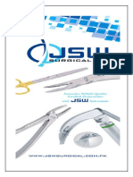 Jsw Surgical Co. Manufactures Quality Surgical Instruments