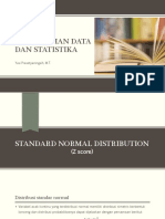 Distribusi Normal Standar - Z Score