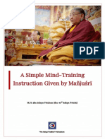 A Simple Mind Training - Shakya Trizin