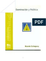 ETCHEGARAY, R., DOMINACION Y POLITICA