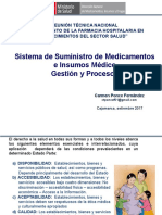 Sistema de Suministro de Medicamentos e Insumos Médico Gestión y Procesos