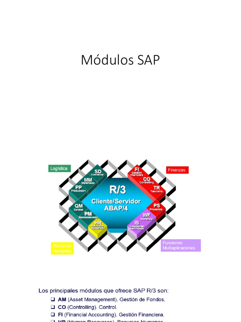 Ingreso Al Sistema SAP | PDF 