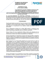 Decreto 235-2020 Alerta Roja