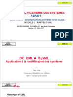ING-SYS - ASR301-5.0. MODELISATION SYSTEME AVEC SysML - RAPPELS UML