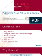 Publishing Your Article in A Journal: An IEEE Author Education Course