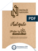 Carta Nueva N - Cocina y Nutricion