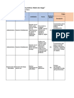 Ejercicio Práctico Matriz de Riesgo