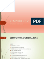 Cap V Estructuras Cristalinas 1