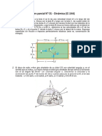 Examen Parcial #01 - Dinámica (IC-244)