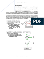 Ejercicios de Senda Ley Termidonámica