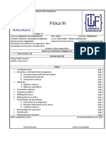 Física III Plan 2013