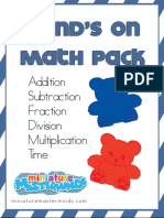 Addition Subtraction Fraction Division Multiplication Time