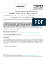 Broadband Antenna SIW For X-Band Application Broadband Antenna SIW For X-Band Application