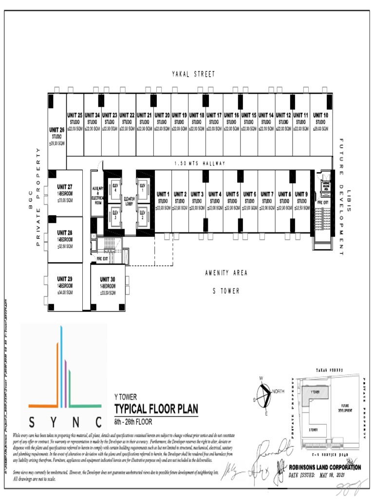 RLC Residences SYNC Y Tower 8th-26th (Low Zone) | PDF