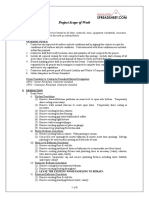 Sample Contractors Scope of Work Document