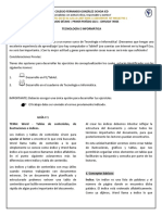 Guías Pedagógicas 2021 Tecnología e Informática decimo