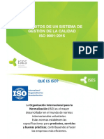 Formacion en Sistema de Gestion de Calidad - ISO 9001 - 2015