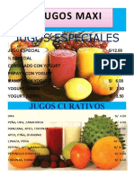 Jugos Especiales